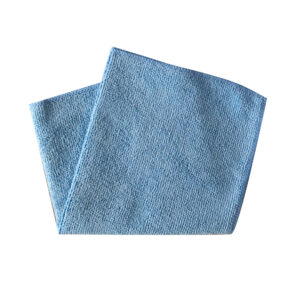 Ścierka z mikrofazy niebieska 32x32