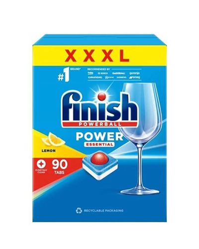 FINISH Tabletki Power Essential 90szt. lemon