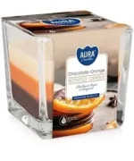 Świeca zapachowa Aura Chocolate-Orange 170 g – czekolada i pomarańcza